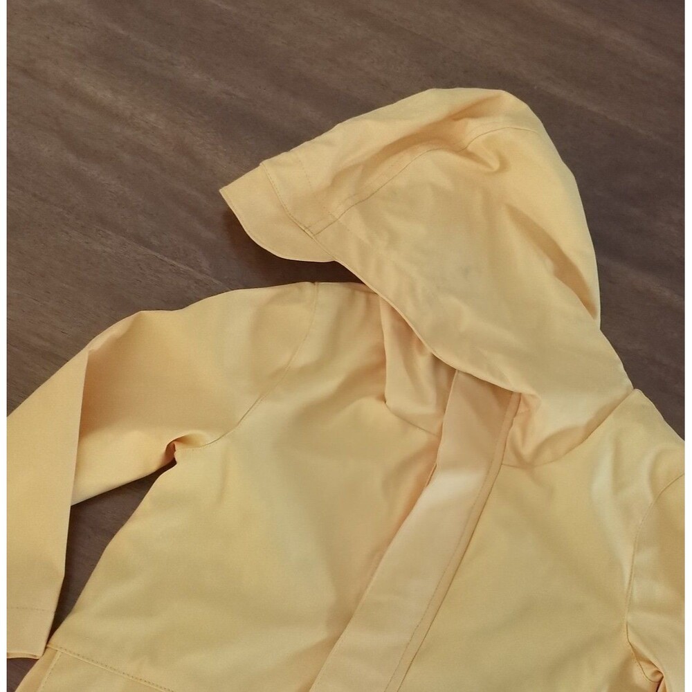 Yellow Long Sleeve Waterproof Raincoat Kids/Boy/Girls size 3T GUC - Picture 4 of 9